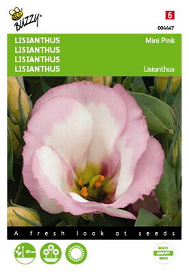 Lisianthus mini roze zaden