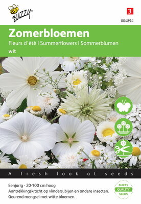 Zomerbloemen Witte Tinten