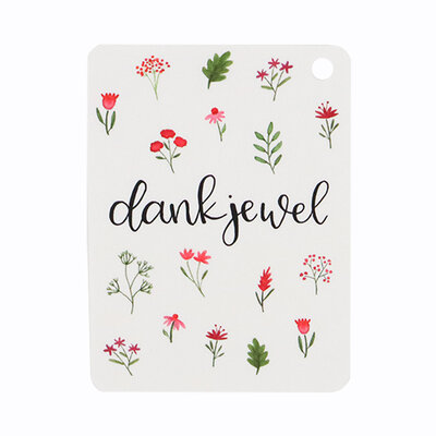 Label - Dankjewel | 60 x 80 mm