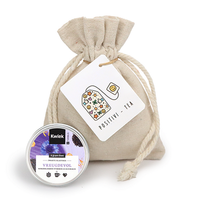 Positivi-tea - Thee in linnenzakje // Eef