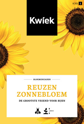 Kwiek reuzenzonnebloemen