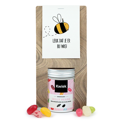 Leuk dat je er bij was! - Snoeptas met blikje snoep // Eef