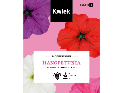 Hangpetunia - Kwiek Uitdeel zakjes (op = op)