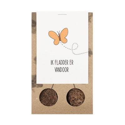 Ik fladder er vandoor - Bloembollen in buidel // Eef