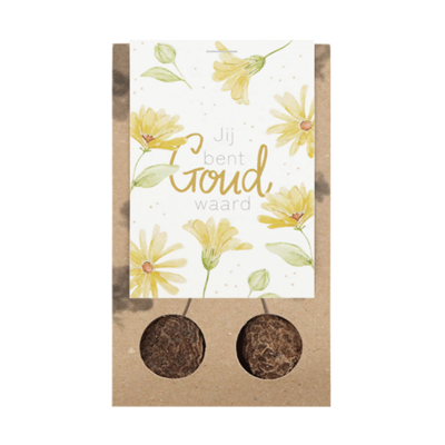 Jij bent goud waard - Bloembollen in buidel // Mijksje