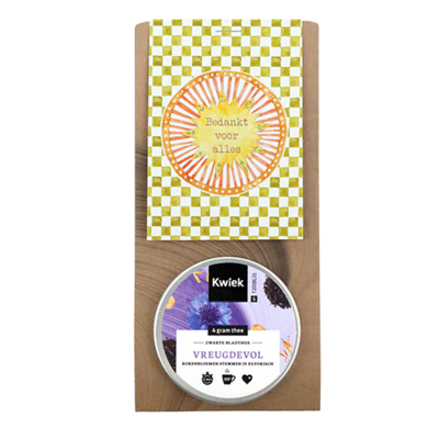 Bedankt voor alles - Thee in buidel // Mijksje