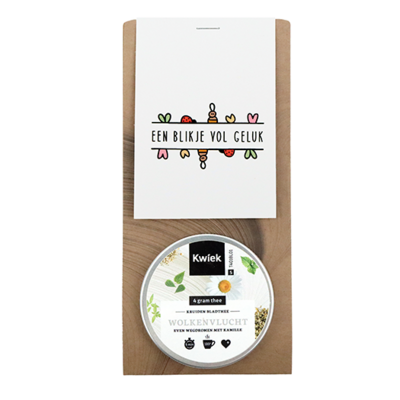 Een blikje geluk - Thee in buidel // Eef