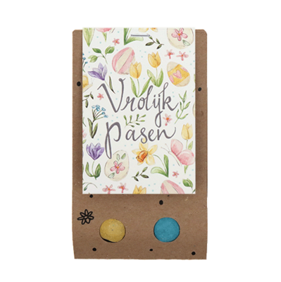 Vrolijk Pasen - Zaadbommetjes in buidel // Mijksje
