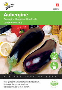 Aubergine (Half) lange Violette